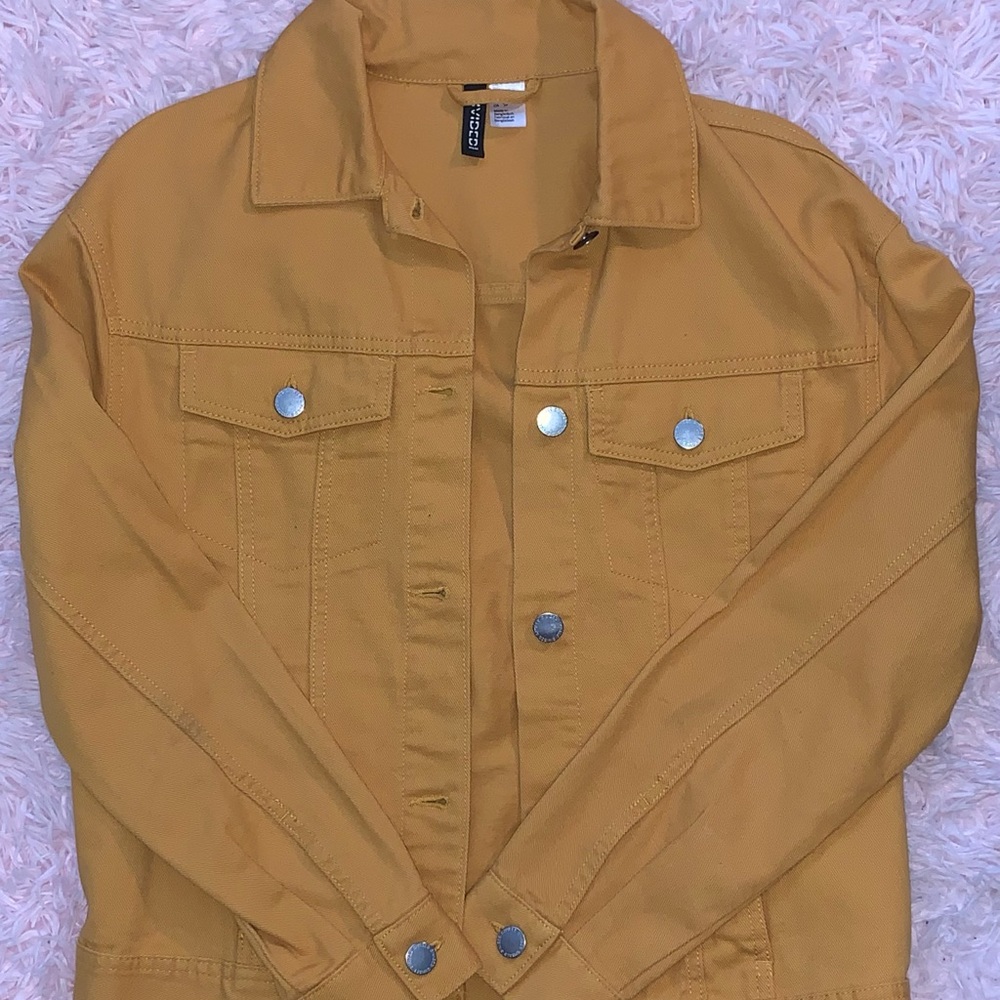 Mustard Denim Jacket